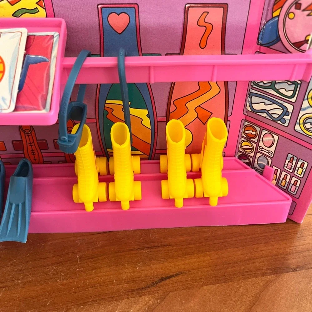 Vintage 1987 California Dream‎ Barbie Surf n Shop Playset Mattel 4461 Beach Toy